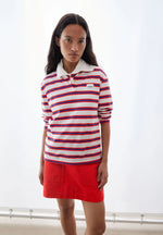 Afbeelding in Gallery-weergave laden, STRIPE POLO LONGSLEEVE
