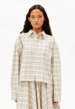 Afbeelding in Gallery-weergave laden, CHECK BOXY BLOUSE
