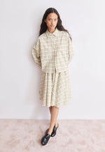 Afbeelding in Gallery-weergave laden, CHECK BOXY BLOUSE
