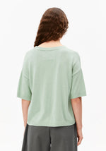 Afbeelding in Gallery-weergave laden, S SL LINEN BLEND SWEATER
