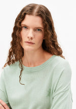Afbeelding in Gallery-weergave laden, S SL LINEN BLEND SWEATER
