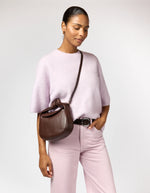 Afbeelding in Gallery-weergave laden, COCO CROISSANT CHOCOLATE SOFT GRAIN LEATHER
