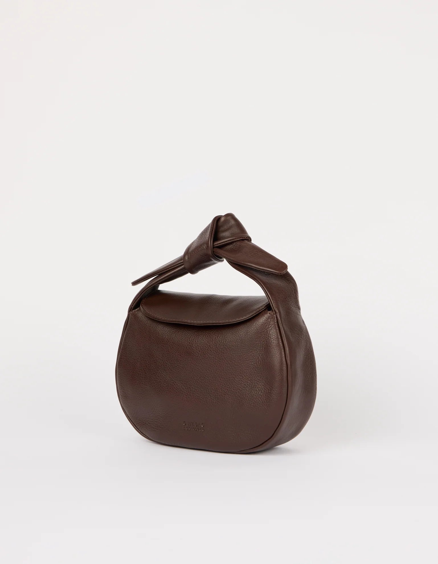 COCO CROISSANT CHOCOLATE SOFT GRAIN LEATHER