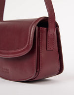 Afbeelding in Gallery-weergave laden, KENDALINI DARK CHERRY CLASSIC LEATHER

