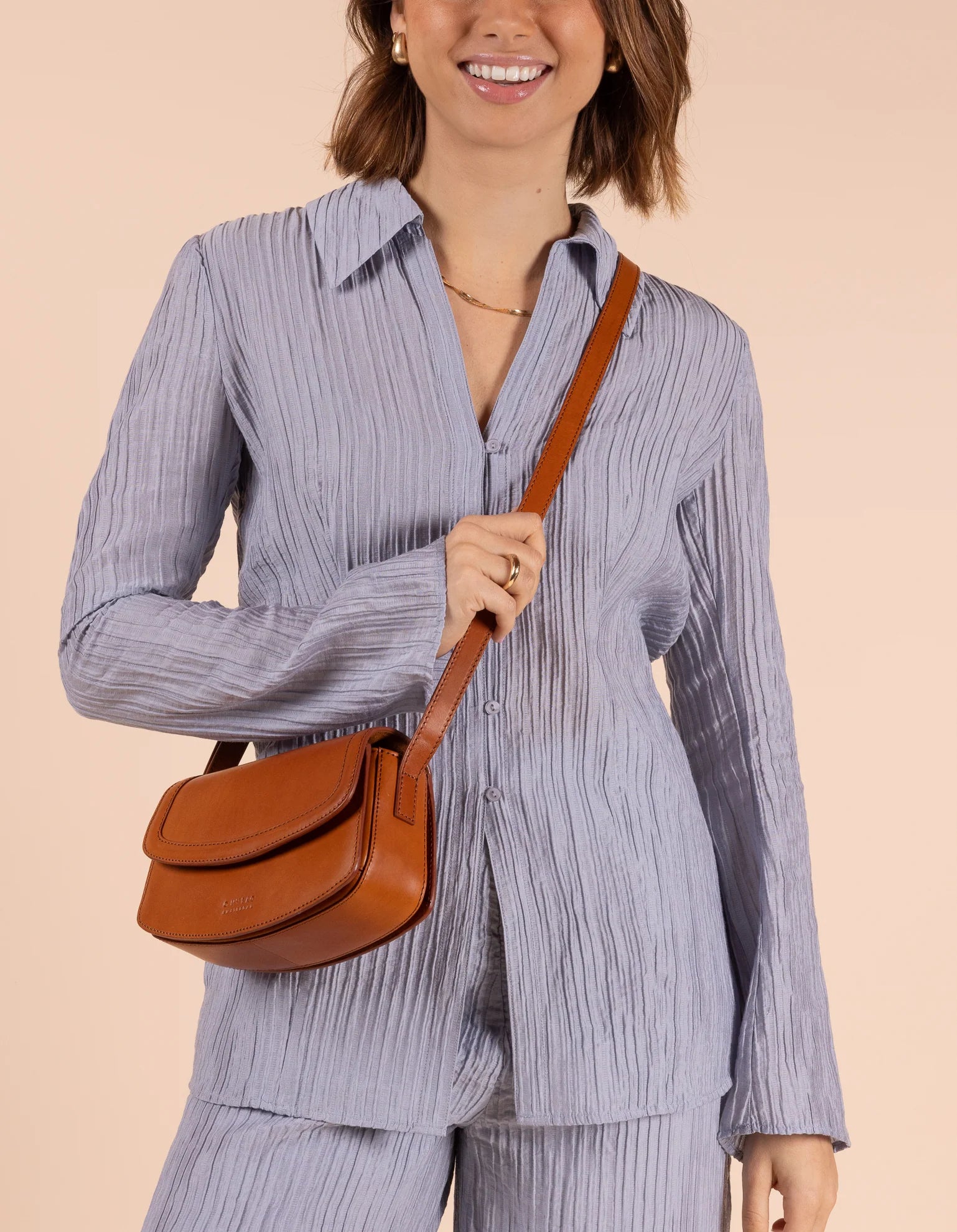 KENDALINI COGNAC CLASSIC LEATHER