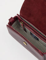 Afbeelding in Gallery-weergave laden, KENDALINI DARK CHERRY CLASSIC LEATHER
