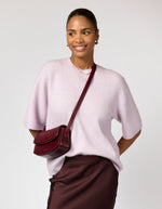 Afbeelding in Gallery-weergave laden, KENDALINI DARK CHERRY CLASSIC LEATHER
