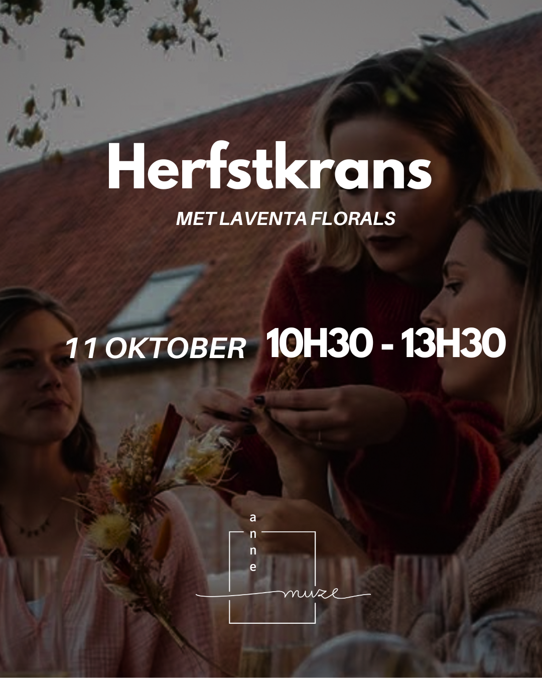 Workshop Herfstkrans maken: 11 oktober