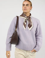 Afbeelding in Gallery-weergave laden, LEO WOVEN CHOCOLATE WOVEN SOFT GRAIN LEATHER
