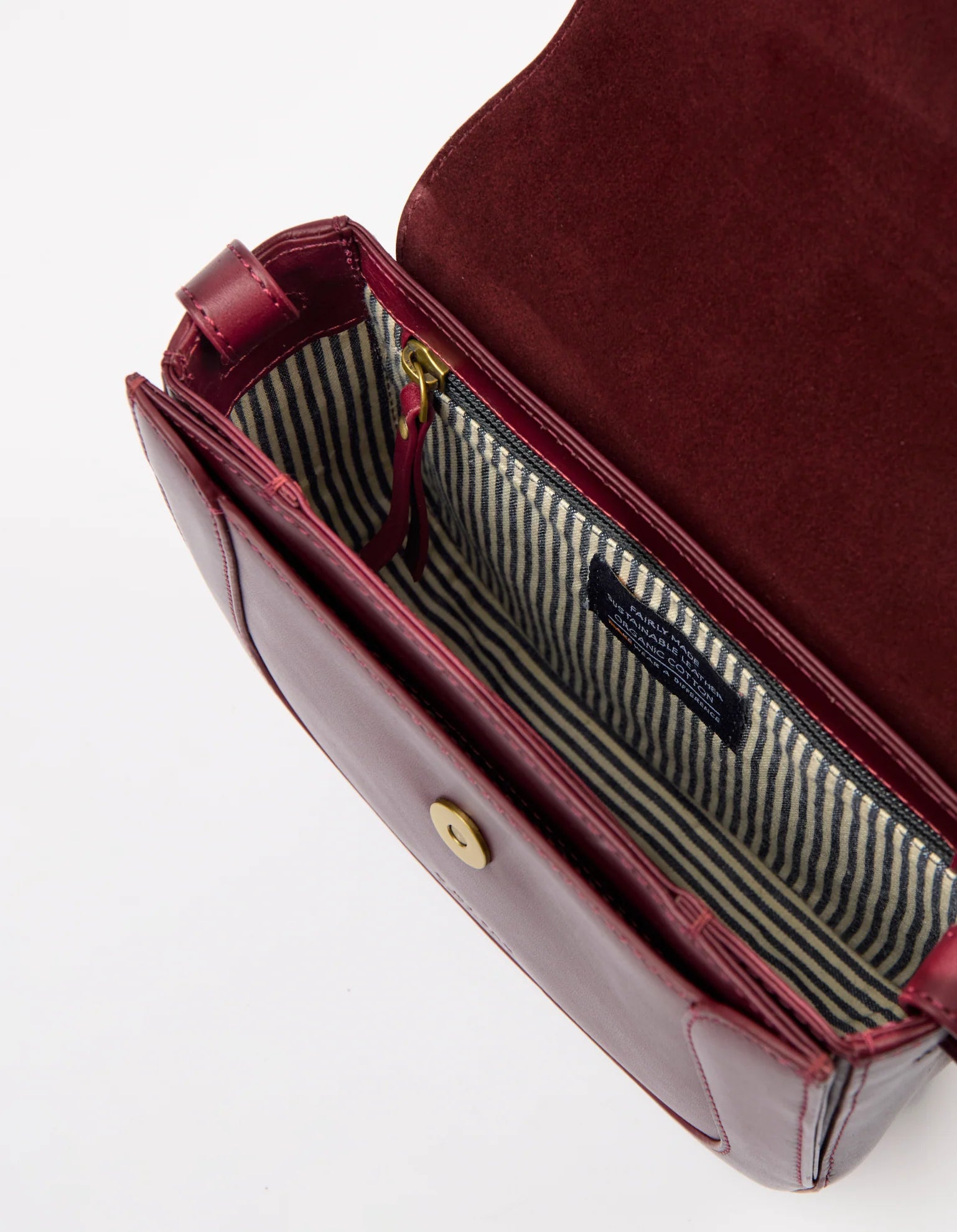 NINA DARK CHERRY CLASSIC LEATHER