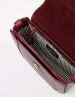 Afbeelding in Gallery-weergave laden, NINA DARK CHERRY CLASSIC LEATHER
