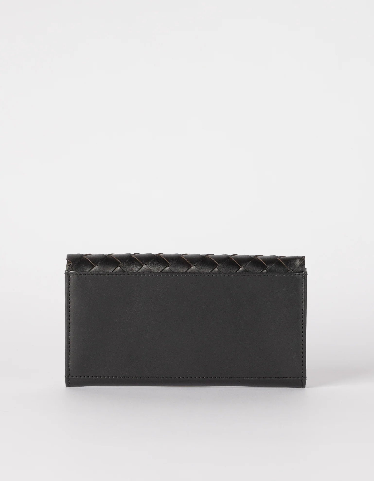 PAU'S POUCH BLACK WOVENCLASSICLEATHER