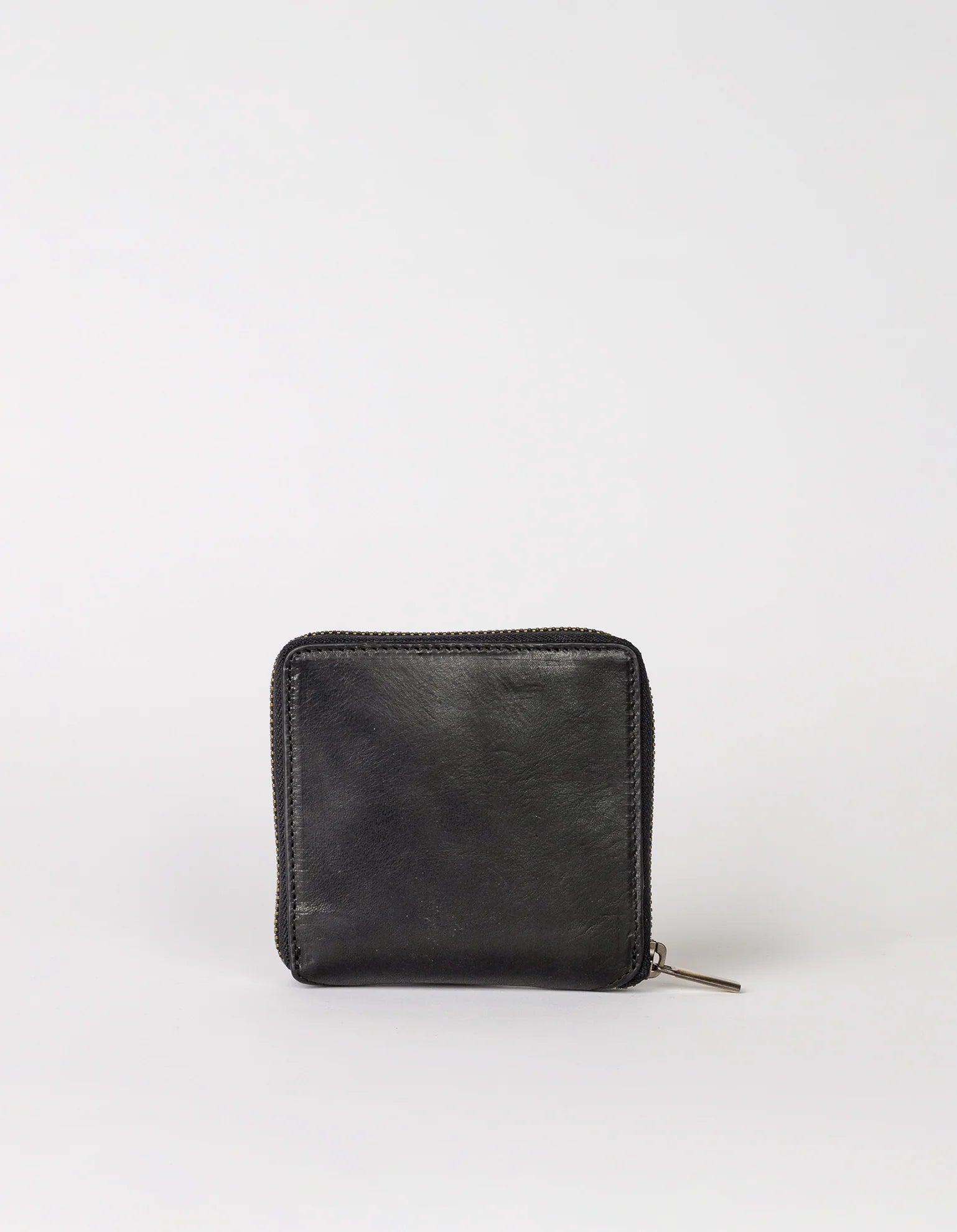 SONNY SQUARE WALLET BLACK STROMBOLI LEATHER