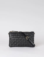 Afbeelding in Gallery-weergave laden, LEXI BLACK WOVEN CLASSIC LEATHER
