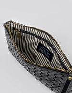 Afbeelding in Gallery-weergave laden, LEXI BLACK WOVEN CLASSIC LEATHER
