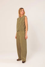 Afbeelding in Gallery-weergave laden, BOXY TWILL VEST
