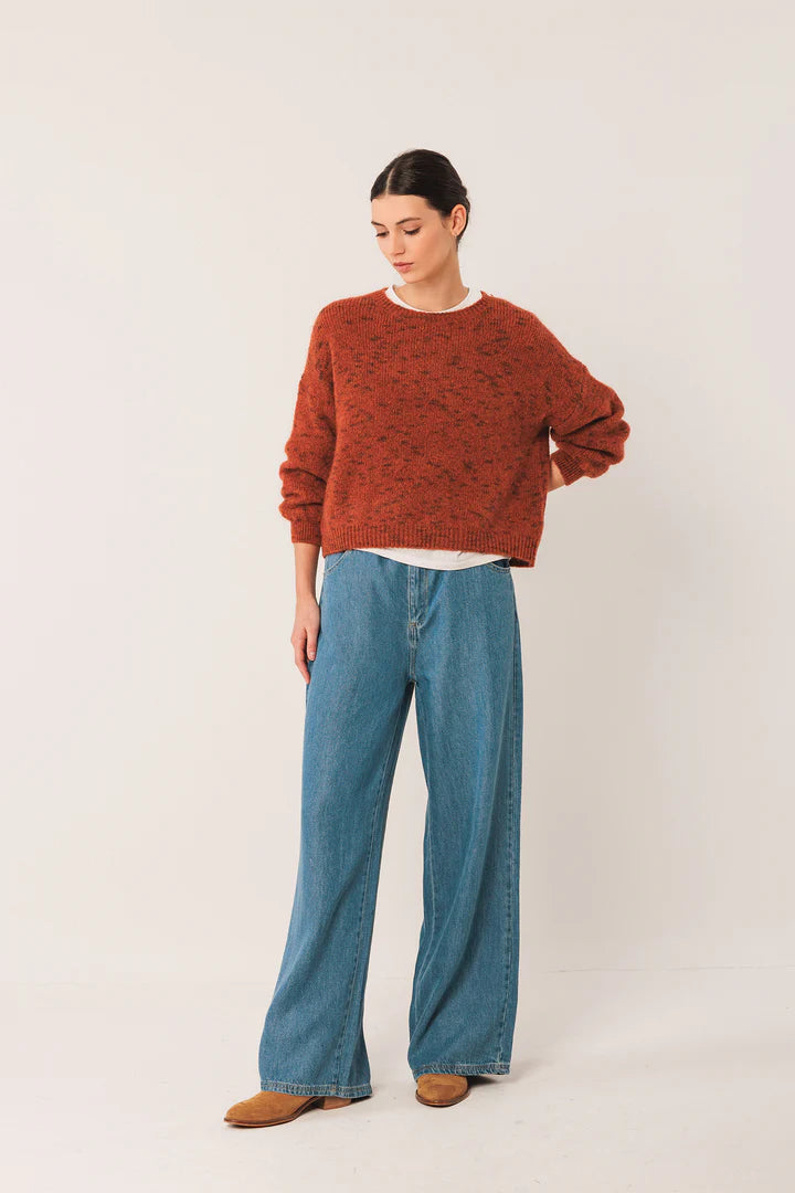 MOHAIR CROP SWEATER