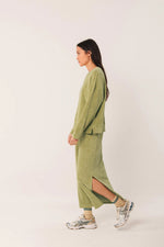 Afbeelding in Gallery-weergave laden, LONG TERRY SKIRT
