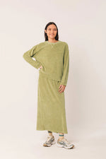 Afbeelding in Gallery-weergave laden, LONG TERRY SKIRT
