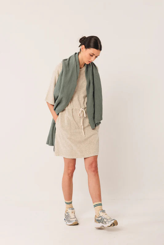 DOUBLE GAUZE SCARF MINT