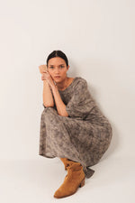 Afbeelding in Gallery-weergave laden, NETTING PRINT DRESS
