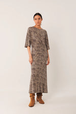 Afbeelding in Gallery-weergave laden, NETTING PRINT DRESS
