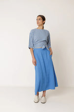 Afbeelding in Gallery-weergave laden, LONG LINEN SKIRT
