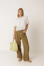 Afbeelding in Gallery-weergave laden, FLOWY LINEN PANT
