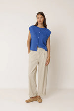 Afbeelding in Gallery-weergave laden, BOXY VEST WITH POCKETS
