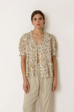 Afbeelding in Gallery-weergave laden, MICRO RUFFLED SHIRT
