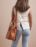 Afbeelding in Gallery-weergave laden, KATE COGNAC EN ZWART
